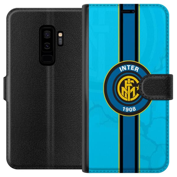 Kompatibelt Plånboksfodral till Samsung Galaxy S9+ Inter Milan