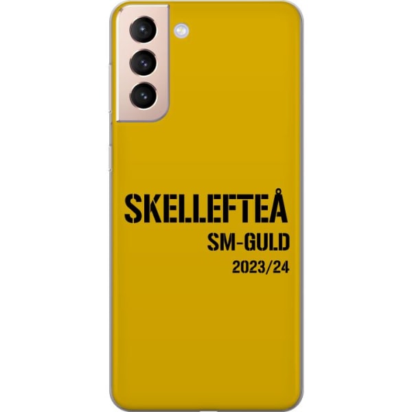 Samsung Galaxy S21 Gennemsigtig cover Skellefteå SM GULD