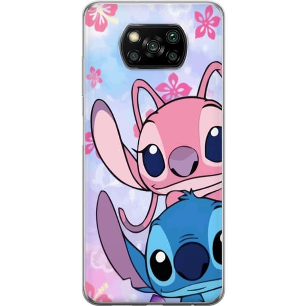 Kompatibelt Mobilskal till Xiaomi Poco X3 NFC Stitch & Angel