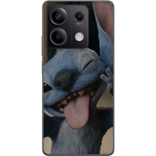 Xiaomi Redmi Note 13 Läpinäkyvä kuori Stitch Söpö Alien -