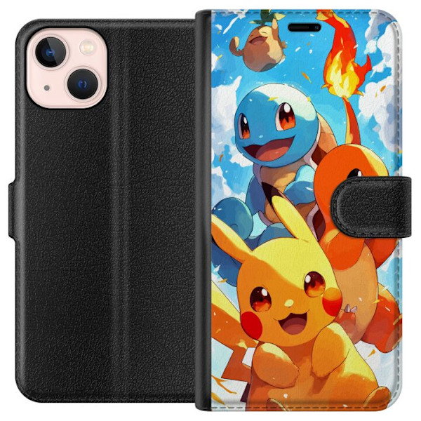Apple iPhone 13 mini Tegnebogsetui Pocket Creatures - inspirer