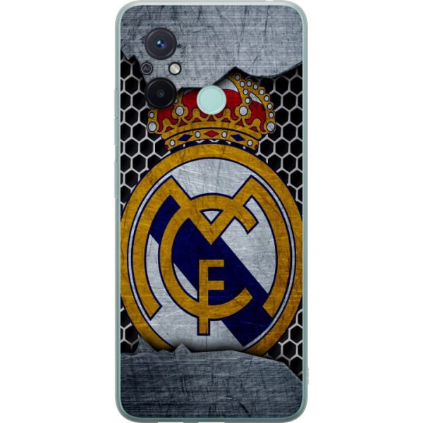 Xiaomi Redmi 12C Läpinäkyvä kuori Real Madrid