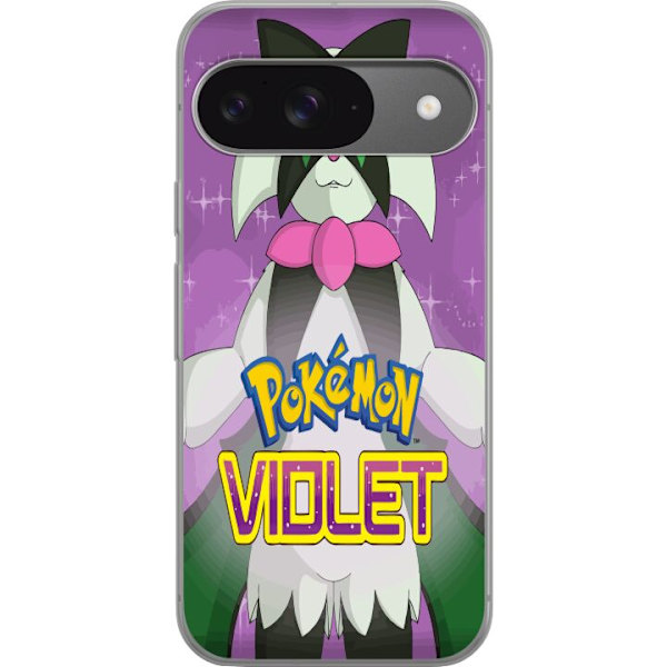 Google Pixel 9 Pro Gjennomsiktig deksel Pokémon Violet