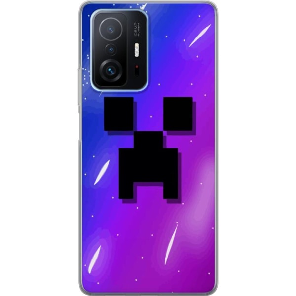 Xiaomi 11T Pro Läpinäkyvä kuori Minecraft