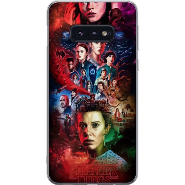 Samsung Galaxy S10e Gjennomsiktig deksel Stranger Things