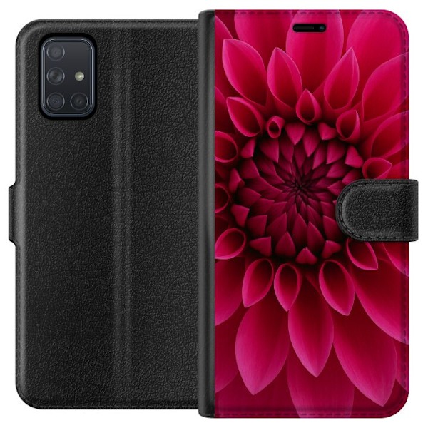 Samsung Galaxy A71 Tegnebogsetui Rosecore