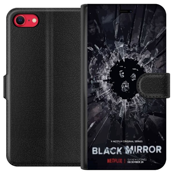 Apple iPhone SE (2022) Plånboksfodral Black Mirror Sci-Fi Net