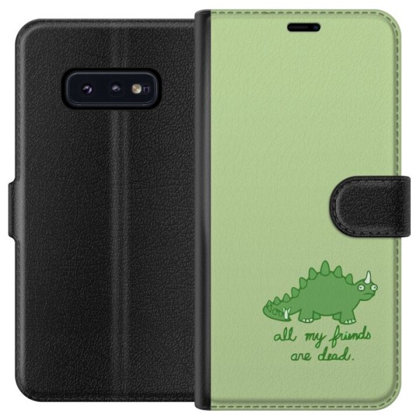 Samsung Galaxy S10e Lompakkokotelo Dinosaurukset