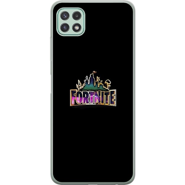 Samsung Galaxy A22 5G Läpinäkyvä kuori Fortnite