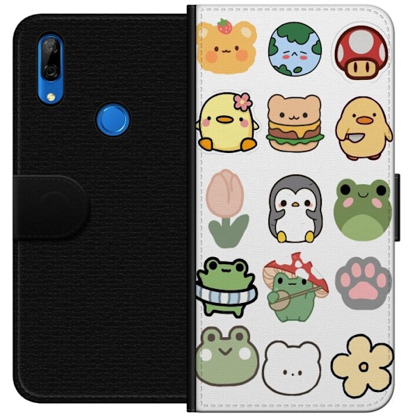 Huawei P Smart Z Plånboksfodral Kawaii Friends – söta figu