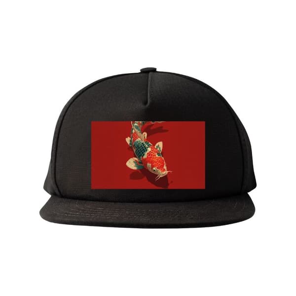 Snapback-lippalakki musta one size