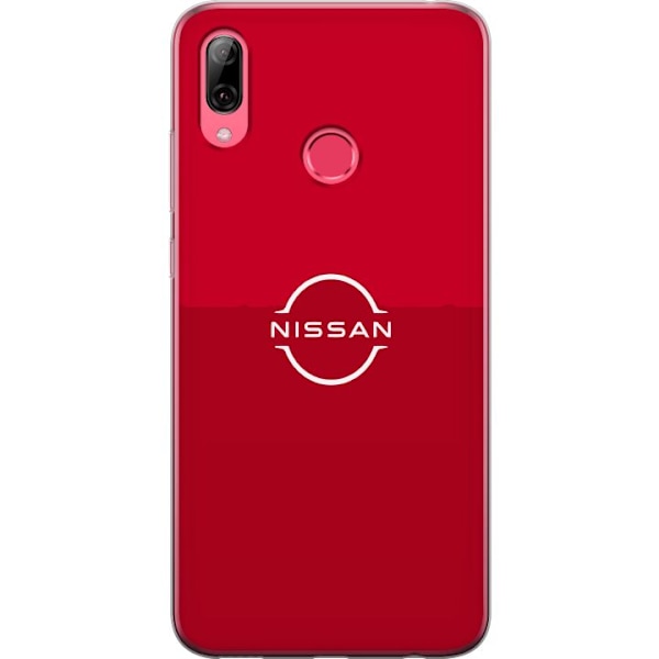 Huawei Y7 (2019) Genomskinligt Skal Nissan