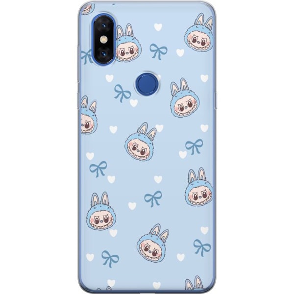 Xiaomi Mi Mix 3 Läpinäkyvä kuori Labubu Tuli Henki