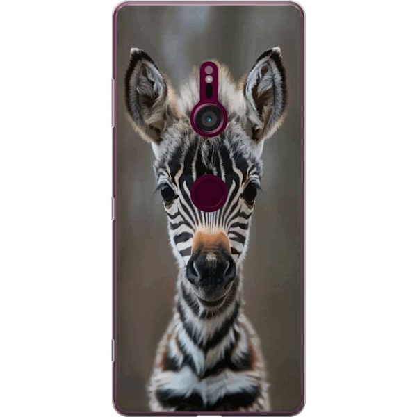 Sony Xperia XZ3 Läpinäkyvä kuori Giraffi Eläinaihe Afrikka Luonto Graafinen Kuva Savanni Villieläimet Suosittu Seinätaide Eksoottinen Teema