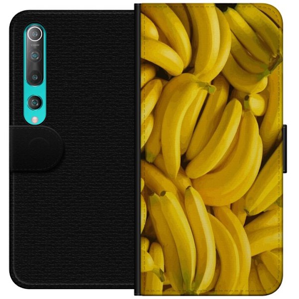 Xiaomi Mi 10 5G Plånboksfodral Banana Pattern – lekfullt m