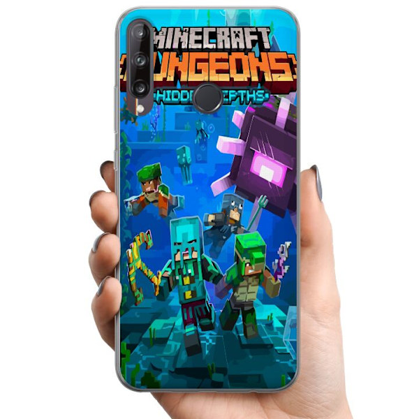 Huawei P40 lite E TPU Mobilcover Minecraft