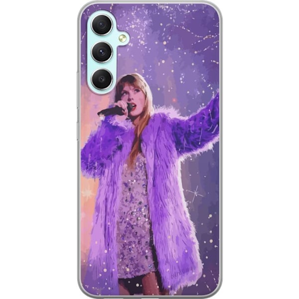 Samsung Galaxy A34 Gjennomsiktig deksel Taylor Swift