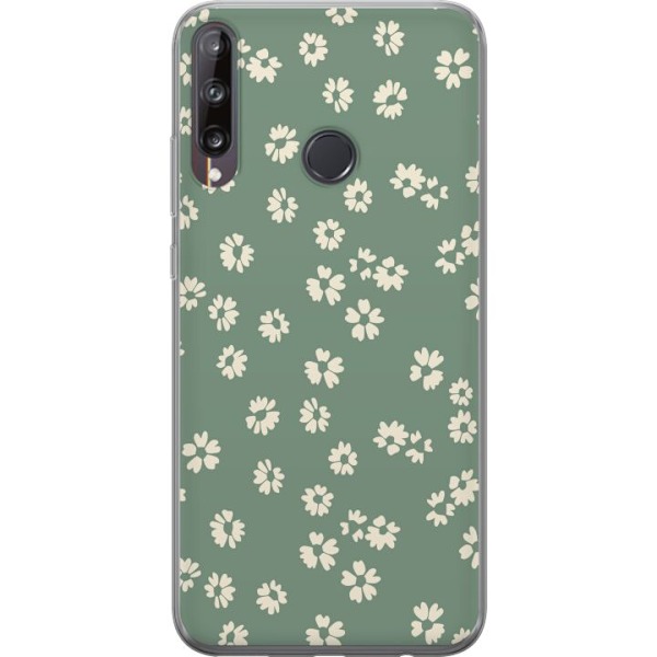 Huawei P40 lite E Läpinäkyvä kuori Kukkaisunelma - Värikä