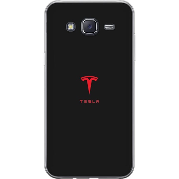 Samsung Galaxy J5 Läpinäkyvä kuori Tesla