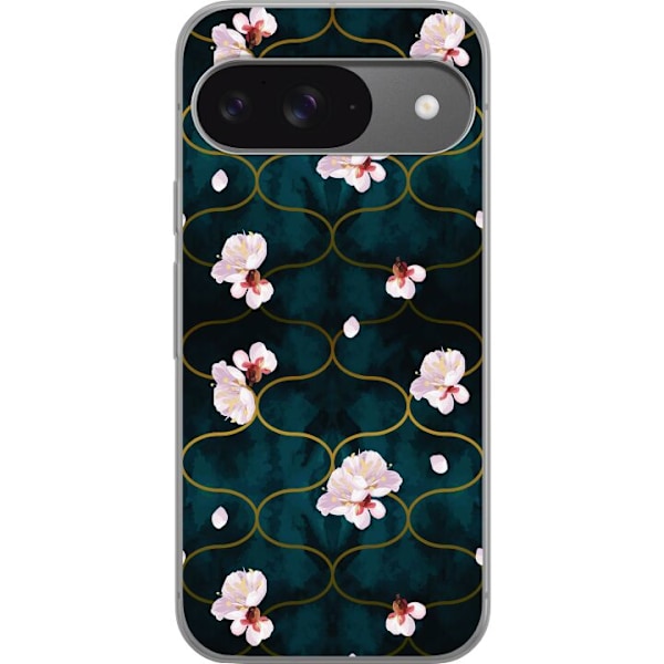 Google Pixel 9 Pro Gennemsigtig cover Blomster