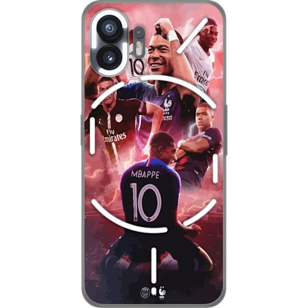 Nothing Phone (2) Genomskinligt Skal Mbappe