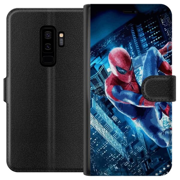 Kompatibel Tegnebogsetui til Samsung Galaxy S9+ Spiderman