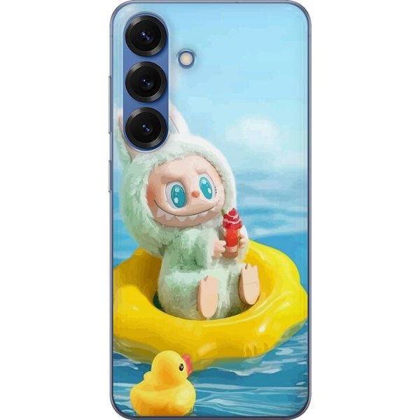 Samsung Galaxy S25+ Läpinäkyvä kuori Labubu Stripe Attack -
