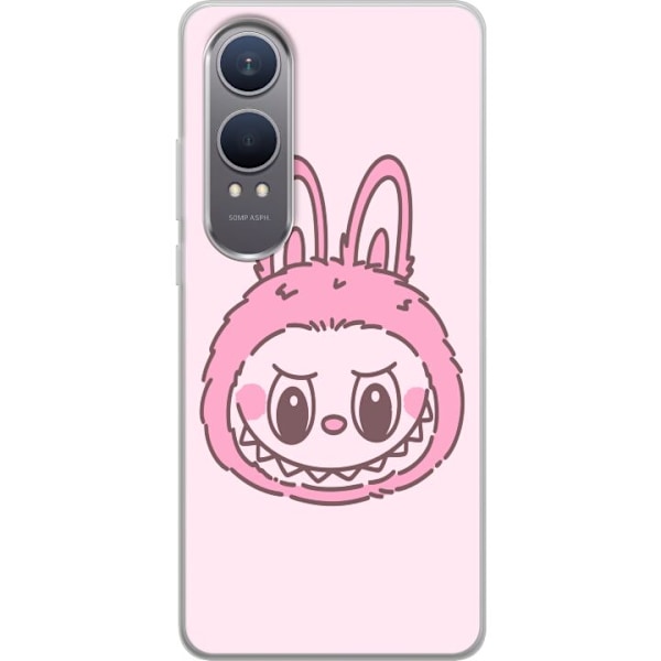 OnePlus Nord CE4 Lite Genomskinligt Skal Labubu Zodiac Bunny E