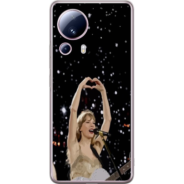 Xiaomi 13 Lite Gennemsigtig cover Taylor Swift