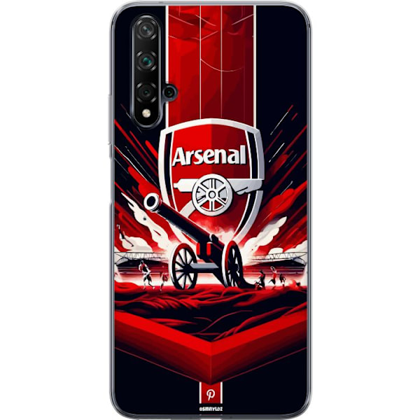 Huawei nova 5T Läpinäkyvä kuori Arsenal