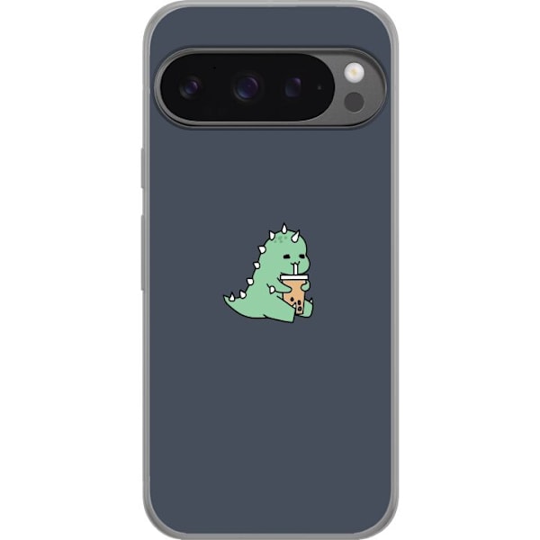 Google Pixel 9 Pro XL Läpinäkyvä kuori Dinosaurie