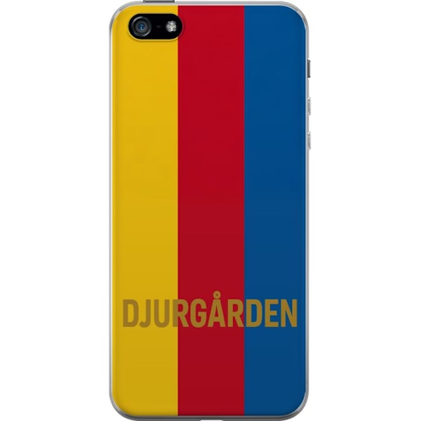 Apple iPhone 5 Genomskinligt Skal Djurgården – fotboll