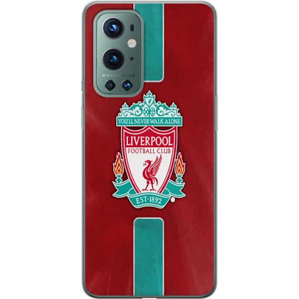 OnePlus 9 Pro Gjennomsiktig deksel Liverpool FC - Klassisk Fotballstolthet i Rødt