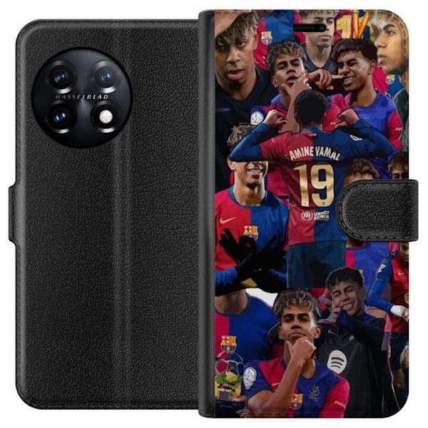 OnePlus 11R Tegnebogsetui Lamine Yamal mobilcover til fodboldfans