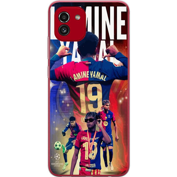 Samsung Galaxy A03 Gennemsigtig cover Yamal i Bevægelse - Ungt Talent på Verdensplan