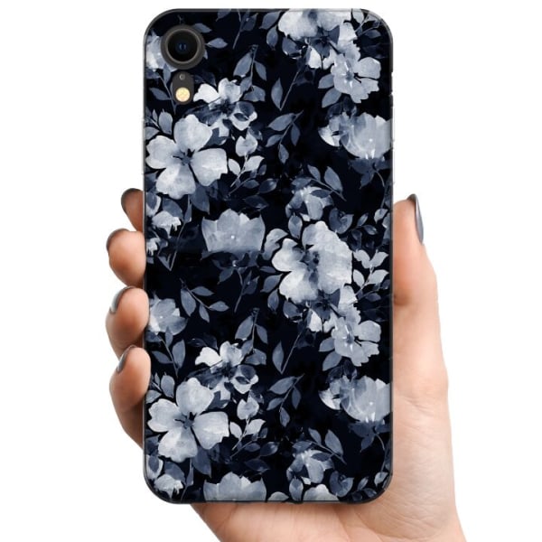 Apple iPhone XR TPU Mobilskal Blommor