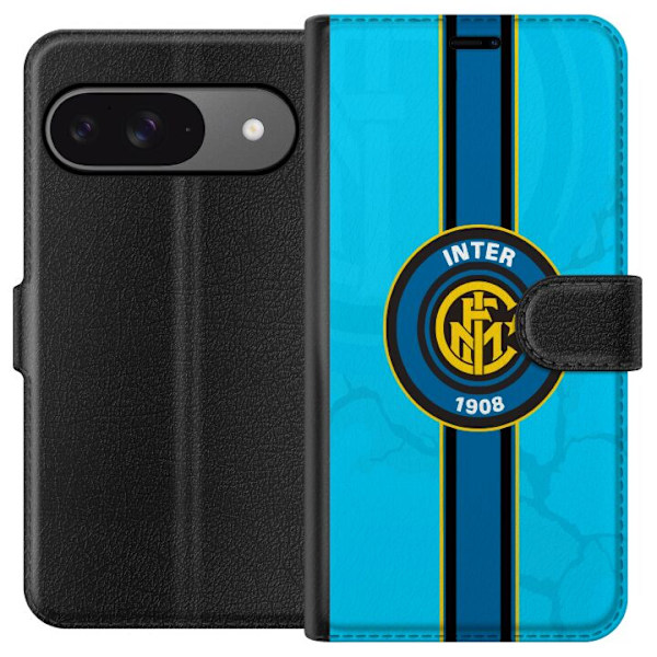 Google Pixel 9 Pro Plånboksfodral Inter Milan