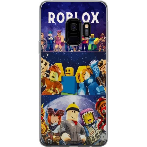 Samsung Galaxy S9 Läpinäkyvä kuori Roblox