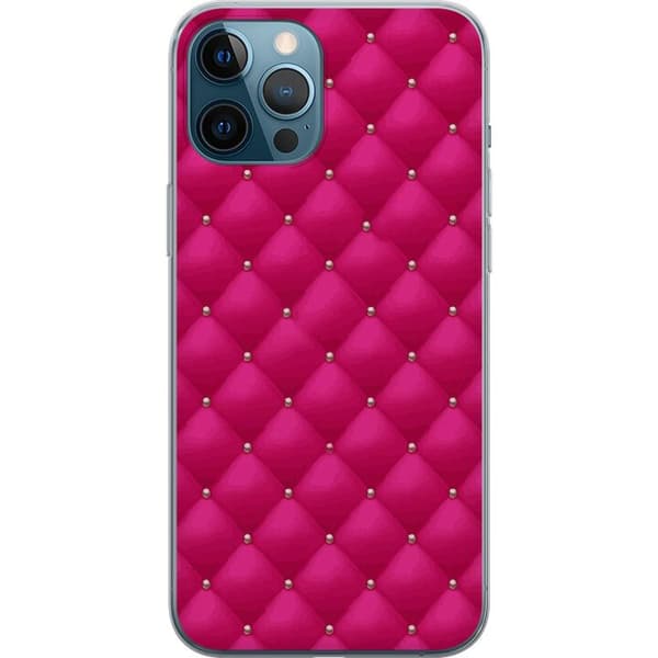 Kompatibel Mobilcover til Apple iPhone 12 Pro Max Luksuriøst Lyserød
