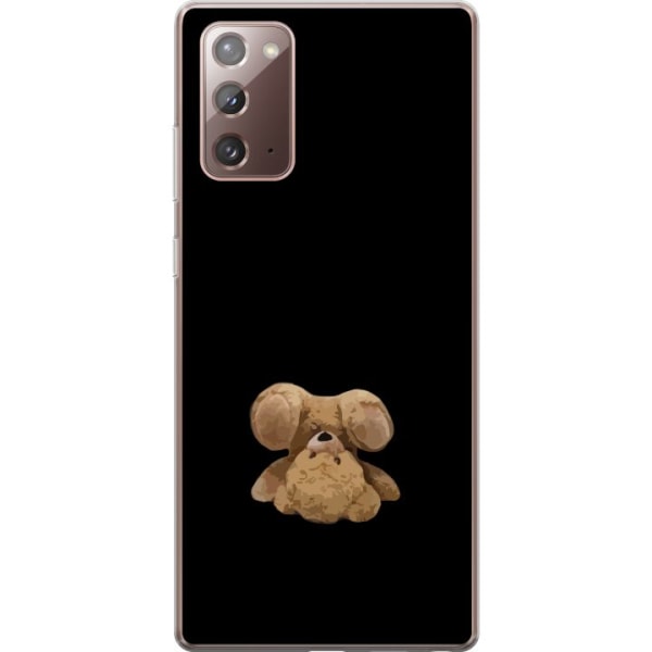 Samsung Galaxy Note20 Gennemsigtig cover Op og ned bjørn