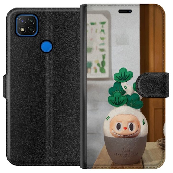 Xiaomi Redmi 9C Tegnebogsetui MONSTRENE Uduelige Planter