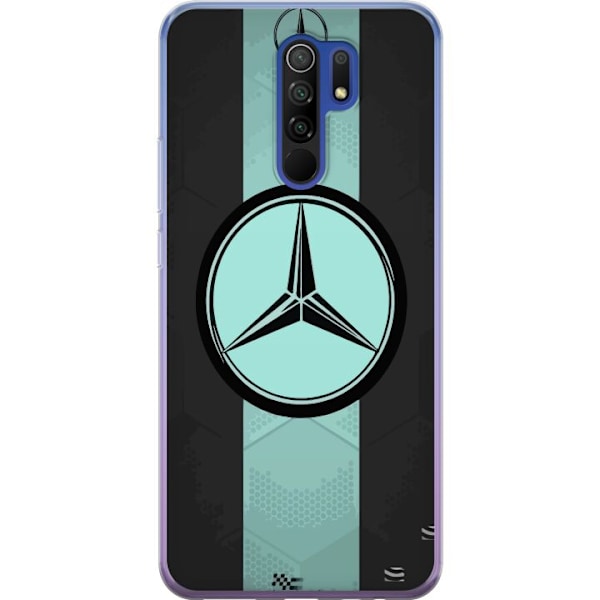 Xiaomi Redmi 9 Gennemsigtig cover Mercedes