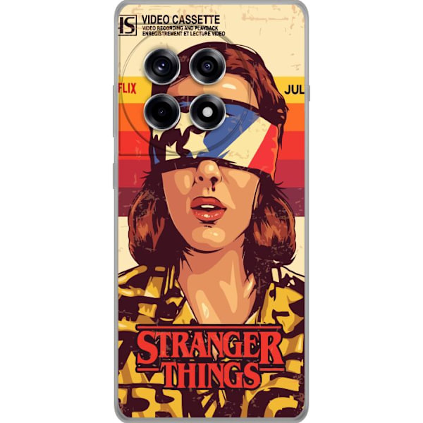 OnePlus 12R Gennemsigtig cover Stranger Things VHS