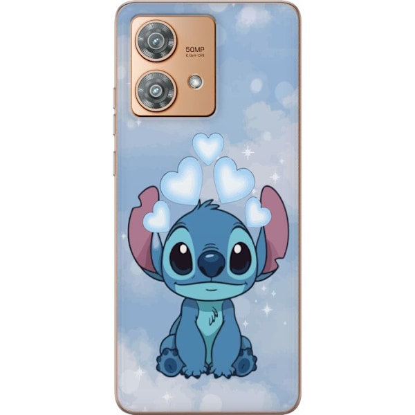 Motorola Edge 40 Neo Läpinäkyvä kuori Stitch Hyppäävä Il