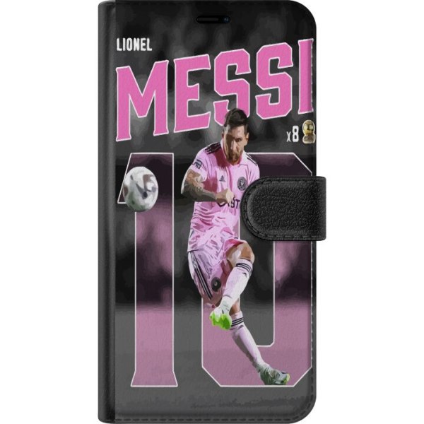 Apple iPhone 8 Plus Plånboksfodral Lionel Messi - Rosa