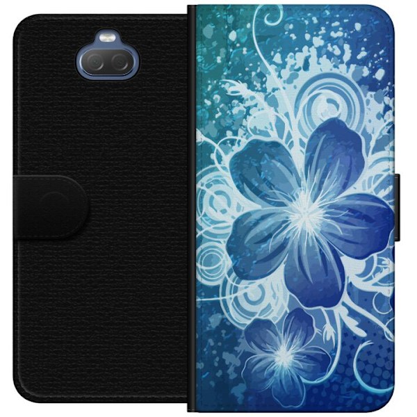 Sony Xperia 10 Tegnebogsetui Blomst