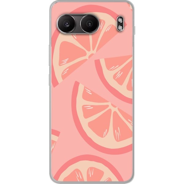 OnePlus Nord 4 Gennemsigtig cover Pink Citronade