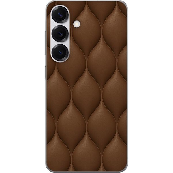 Samsung Galaxy S25 Genomskinligt Skal Cocoa Scales
