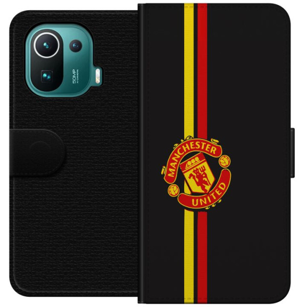 Xiaomi Mi 11 Pro Lompakkokotelo Manchester United F.C.