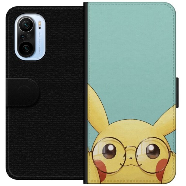 Xiaomi Mi 11i Tegnebogsetui Pikachu briller